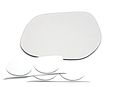 Driver Side Heated Mirror Glass For 07-10 Outlander And 11-15 Sport Convex Rectangular Lens Without Mount Part Number 4196h