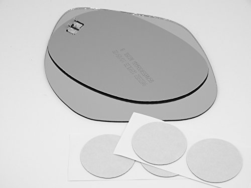 Driver Side Heated Mirror Glass For 07-10 Outlander And 11-15 Sport Convex Rectangular Lens Without Mount Part Number 4196h