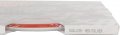 Universal Duo-tone Auto Customizing 2 Color Dual Pinstripe 4 16 X50 8a Stripe 1 Gap Then 1 16a 235-red Silver Metallic