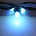 Uxcell 15pcs 12v Ice Blue T3 Car Wedge Led Dash Gauge Instrument Panel Light Interior
