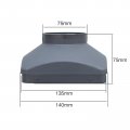 Car Air Parking Heater Single Hole Outlet Cover 75mm Trucks Replaces Easy To Install Premium Accessories Spare Parts