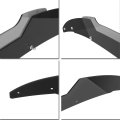 Bonbo Venom V2 Rear Wickerbill Spoiler For Dodge Charger 2015-2024 Srt Scatpack Hellcat Add-on Type 2-piece Wicker Bill With 