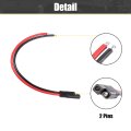 5pcs 16awg 2 Pins Way Car Waterproof Electrical Wire Cable Automotive Connector For Auto Motorcycle Scooter Truck Marine 30cm