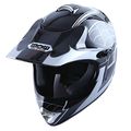 Wow Youth Kids Motocross Bmx Mx Atv Dirt Bike Helmet Spider Black 