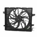 Non Tow Package Ch3115170 Factory Style Standard Duty Single Cooling Radiator Fan Assembly Compatible With Dodge Durango