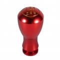 Vgeby Shift Knob 5 Speed Car Manual Automatic Interior Gear Stick Shifter Lever Color Red 