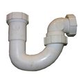 Lasco 03-4229 White Plastic Tubular Pvc La Trap Slip Joint 1-1 2-inch By 4-inch Glues To Schedule 40 