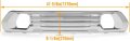 Kuafu Front Bumper Lower Grille Plate Compatible With 2019-2022 Gmc Sierra 1500 At4 Denali Replace For 84176747 Filler Chrome