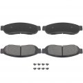 Ocpty Ceramic Brakes Pads Quick Stop Rear Brake Pad Fit For 2005-2012d F-250 Super Dutyd F-350 2011-2012 For Ford For F-450