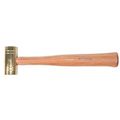 K Tool International 71714 16 Oz Brass Ball Pein Hammer With Hickory Wooden Handle For Garages Repair Shops And Diy Solid Head 