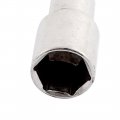 Uxcell Bicycle L Type 15mm Double Headed Hex Socket Wrench Silver Tone