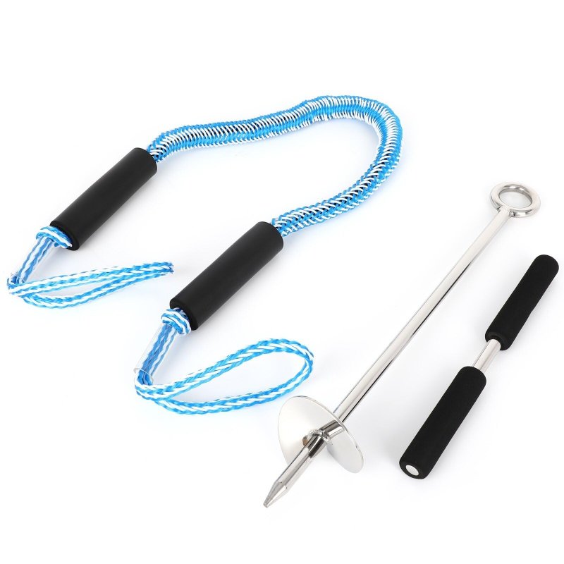 18 Boat Sand Anchor Kit 316 Stainless Steel For Jet Ski Pwc Floats Pontoon Kayak Canoe Comes With Rope Easy To Adjust