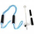 18 Boat Sand Anchor Kit 316 Stainless Steel For Jet Ski Pwc Floats Pontoon Kayak Canoe Comes With Rope Easy To Adjust 