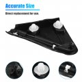 X Autohaux Passenger Side Mirror Flag Applique For Nissan Sentra 2013-2019 Rh Cover Right Door Corner Finisher Replace