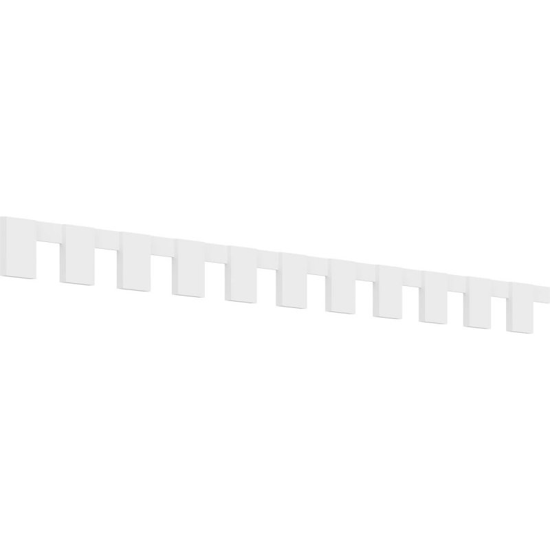 Ekena Millwork Denp06pr0112fay02 Pvc Dentil Trim White