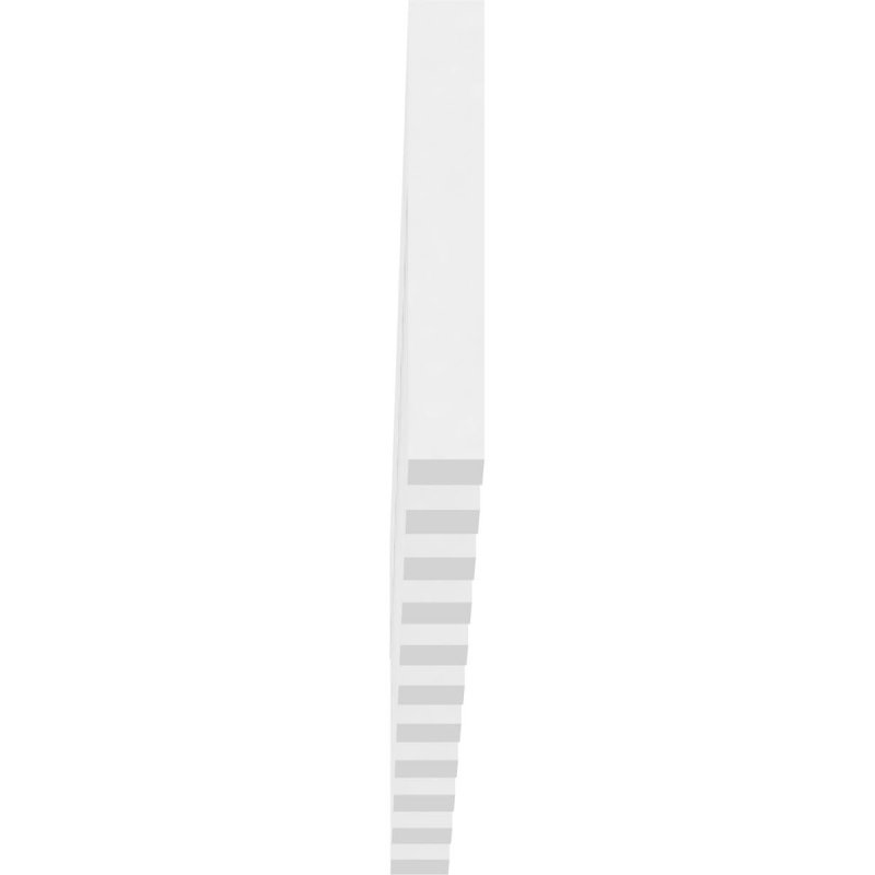 Ekena Millwork Denp06pr0112fay02 Pvc Dentil Trim White