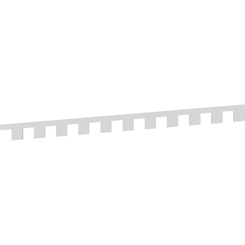 Ekena Millwork Denp06pr0112fay02 Pvc Dentil Trim White