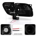 Acanii For 2001-2004 Toyota Tacoma Pickup Led Drl Headlights 2in1 W Corner Head Lamp Driver Passenger Side 2002 2003