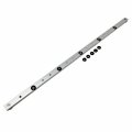 Woodworking T-track Slider Aluminum Alloy Limitable Miter Bar Rail Table Saw Gauge Rod 650mm Silvery 