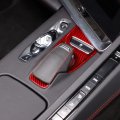 Sekhyna Gear Shift Panel Cover Trim Compatible With Corvette C8 Stingray 2020-2023 Real Carbon Fiber 2pcs Center Console Anti