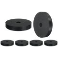 6 Pcs Multi Purpose Rubber Spacer 0 Od X 3 5 Id Thickness Anti-vibration Isolation Bushings Grommets Spacers Washers For Home 