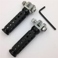 Htt Black Foot Pegs For Yamaha Fzr 600 Xj 600s Yzf 600r 750r 1000 Fzs1 Fz-1 R1 R6