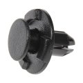 Fender Liner Retainers For Nissan Rogue 2008 2015 Nylon Black 19 55mm Head 7 62mm Shaft Replaces 1553 05323 155305933 2 Pack