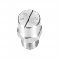Uxcell Flat Fan Spray Tip 1 8bspt Male Thread 304 Stainless Steel Nozzle 95 Degree 1mm Orifice Diameter