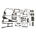 32pcs Real Carbon Fiber Kits Full Interior Trim Cover For Infiniti Q50 Q60 2014-2020 