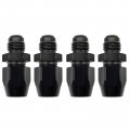 Secosautoparts 4 Pcs 6an Male To 3 8 Tube Hardline Fuel Line Fitting Adapter Tubing Compression