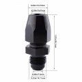 Secosautoparts 4 Pcs 6an Male To 3 8 Tube Hardline Fuel Line Fitting Adapter Tubing Compression