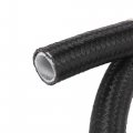 X Autohaux An10 5 8 1 Meter 3ft Universal Braided Ptfe Nylon Stainless Steel For E85 Car Oil Fuel Gas Line Hose