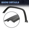 Fender Flare For 2017-2022 Jeep Compass 1pcs Front Left Wheel Molding Textured Black 5up19rxfac