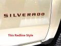 Yoaoo 2x Oem Avalanche Nameplate 3d Redline Letter Emblem Badge For Original Red Line