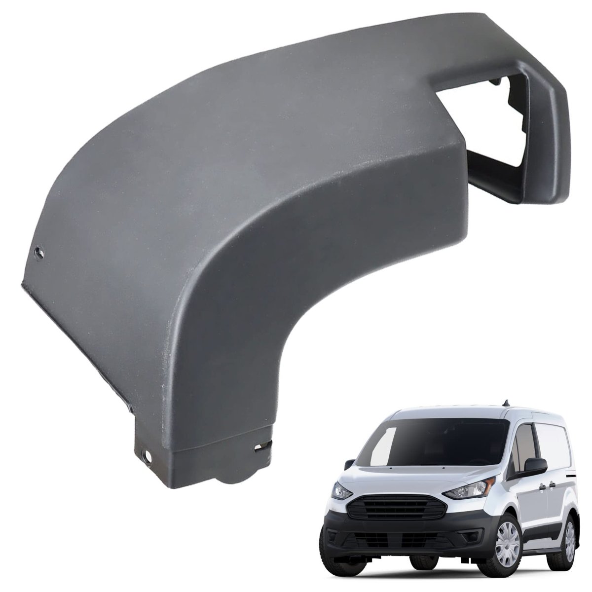 Left Rear Bumper Side End Cap Cover Replacement For 2015-2019 Transit T150 T250 T350 Fo1104137