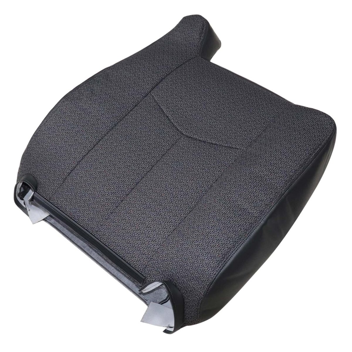 Front Passenger Side Top Back Seat Cover Replacement Cloth Gray For Chevy Silverado Gmc Sierra 1500 2500 3500 2003 2004 2005