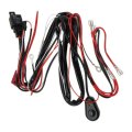 Premium Led Light Bar Wiring Harness Kit 12v 40amp 18awg Fuse Relay On Off Switch