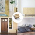 Uxcell Wood Grain Tape 1 97 X16 41 Ft Wall Paper Border Sticker Self-adhesive Repair Patch For Corner Table Door Sofa Furniture