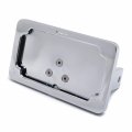 Hongk- Chrome Side Mount License Plate Bracket Compatible With Yzf 1000 R1 600 R6 1999-2013 B01c0srkqq