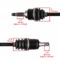 Caltric Front Left And Right Cv Joint Axle Compatible With Honda Muv700 Big Red 700 4x4 2009-2013