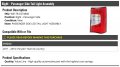 Right Passenger Side Tail Light Assembly Compatible With 2011-2016 Chrysler Town Country