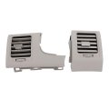 Dashboard Air Conditioning Vent Outlet Enhanced Airflow For Driver Passenger Side Car Interior Plastic 2pcs