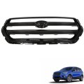 Front Gloss Black Bumper Mesh Grille Upper Grill With Frame Strip Replacement For 2017-2019 Escape Gj5z8200c 