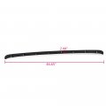 G-plus Hood Molding Trim Without Chrome Grille Compatible For Gmc Sierra 1500 2007-2013 2500 Hd 3500 2007-2010 Textured Black