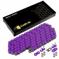 Caltric O-ring Purple Drive Chain Compatible With Suzuki Dl650 Dl-650 Vstrom 650 2004-2006