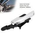 Inner Door Handle Ergonomic Interior Fit For 2010-2019 Made Of Sturdy Materials Smoother Rear Left 156092161