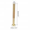 Uxcell M8x85mm Furniture Screw Hex Socket Machine Screws Zinc Plated Fasteners Bolts Half Thread Carbon Steel 10pcs