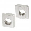 Uxcell Slide In T-nut M8 Threaded For 3030 Series Aluminum Extrusions Profile Pack Of 8