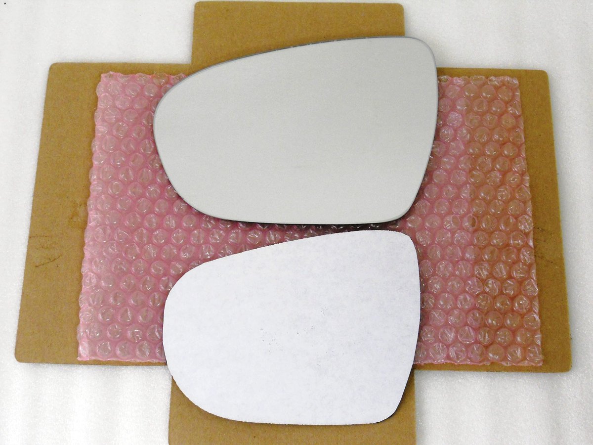 Mirror Glass For 2014 2016 Kia Cadenza Driver Side Left Lh Full Size Adhesive Trapezoid Shape 7 3 8 In Diagonal Measure
