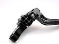 Pair Motorcycle Parts Clutch Lvers Brake Levers Extendable Foldable Folding Set Gray Fit For Aprilia Shiver Gt 2007-2014 F-23